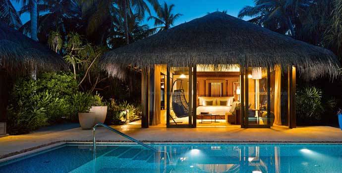 Beach Pool Villa, Velaa Private Island Maldives