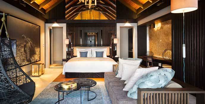 Schlafen, Beach Pool Villa, Velaa Private Island Maldives