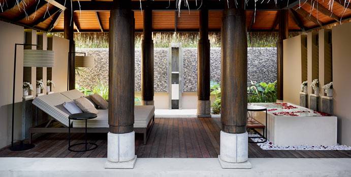 Bad, Beach Pool Villa, Velaa Private Island Maldives