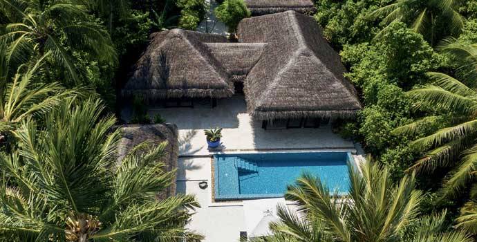 Deluxe Beach Pool Villa, Velaa Private Island Maldives