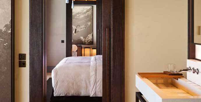 Schlafen, Sunrise Water Pool Villa, Velaa Private Island Maldives