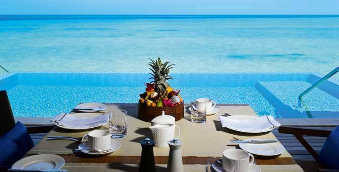 Sunrise Water Pool Villa, Velaa Private Island Maldives