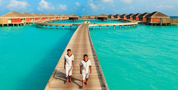 Steg, Sunrise Water Pool Villa, Velaa Private Island Maldives