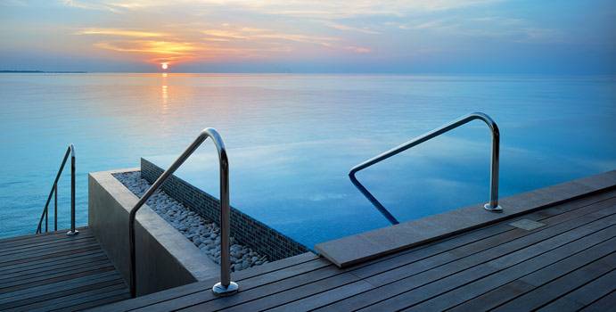 Sunset Deluxe Water Pool Villa, Velaa Private Island Maldives
