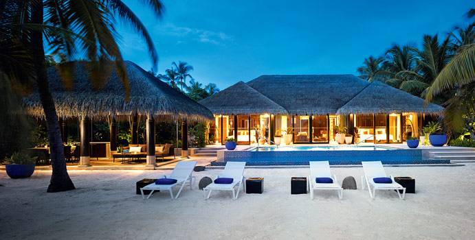 Beach Pool House, Velaa Private Island Maldives