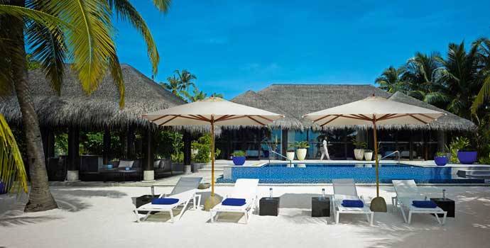 Beach Pool House, Velaa Private Island Maldives