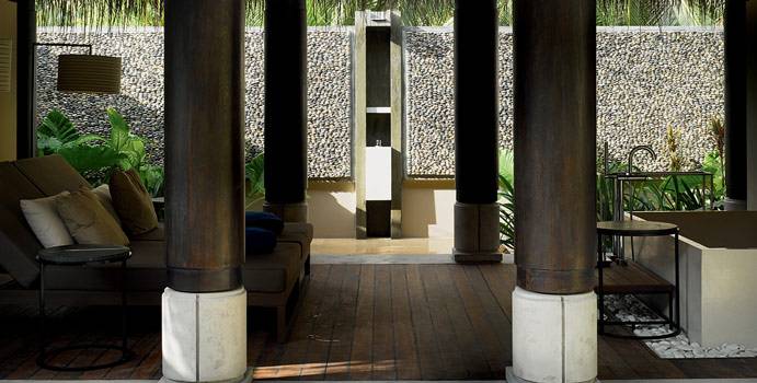 Bad, Beach Pool House, Velaa Private Island Maldives