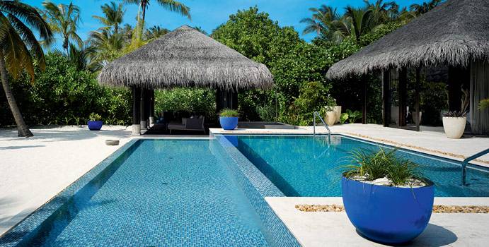 Pool, Beach Pool House, Velaa Private Island Maldives