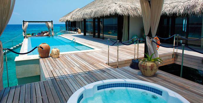 Terrasse, Ocean Pool House, Velaa Private Island Maldives