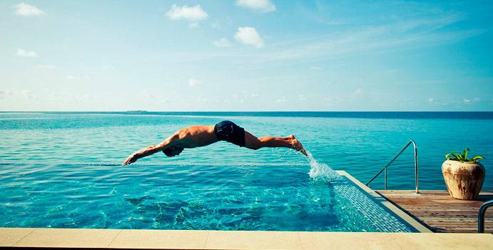 Pool, Ocean Pool House, Velaa Private Island Maldives