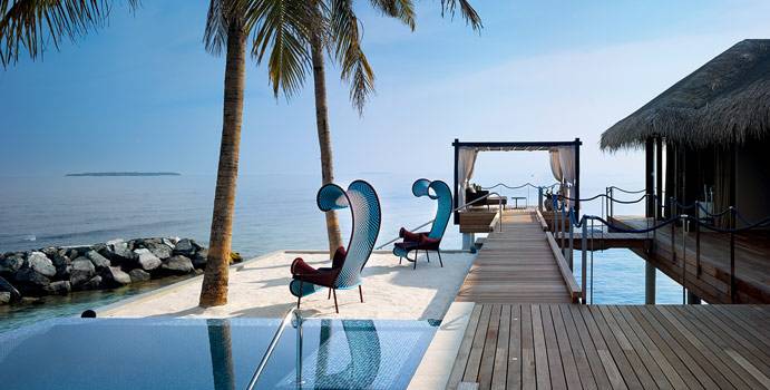 Strand Terrasse, Romantic Pool Residence, Velaa Private Island Maldives