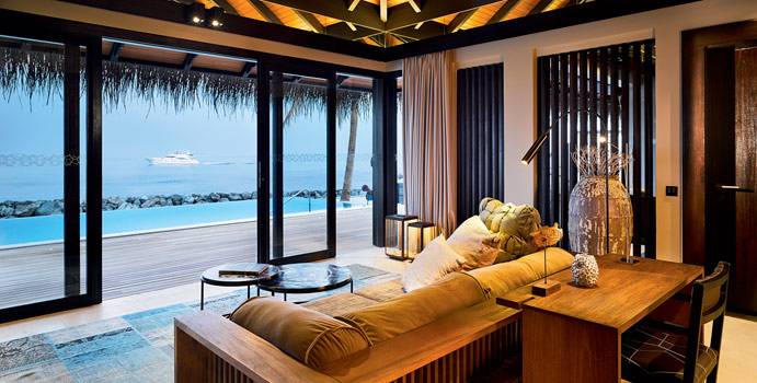 Wohnraum, Romantic Pool Residence, Velaa Private Island Maldives