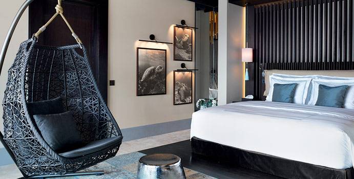 Schlafzimmer, Romantic Pool Residence, Velaa Private Island Maldives