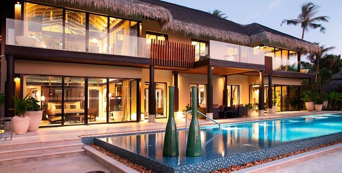 Frontansicht, Velaa Private Residence, Velaa Private Island Maldives