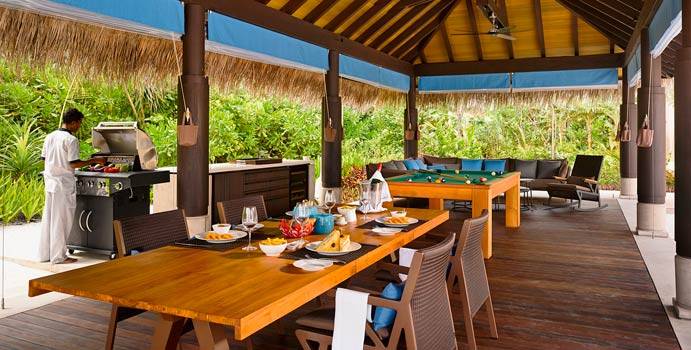 Barbeque, Velaa Private Residence, Velaa Private Island Maldives