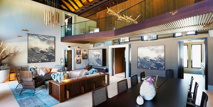 Wohnzimmer, Velaa Private Residence, Velaa Private Island Maldives