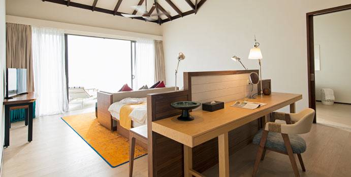 Schlafen, Präsidentensuite, ROBINSON Club Noonu