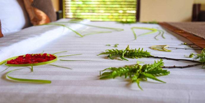 Bett, Garden Villa, Furaveri Maldives