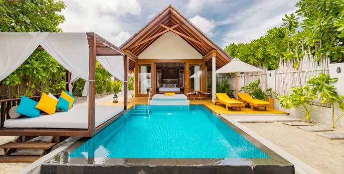 Beach Villa with Pool, Furaveri Maldives