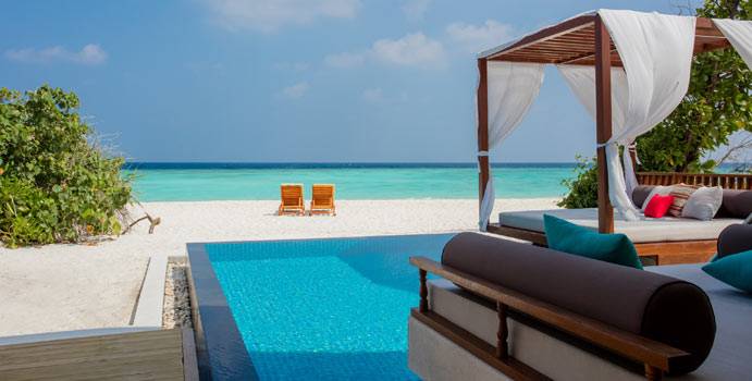 Beach Villa with Pool, Furaveri Maldives