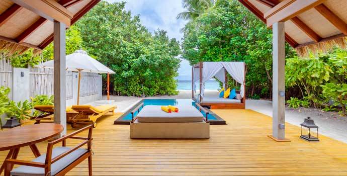 Beach Villa with Pool, Furaveri Maldives