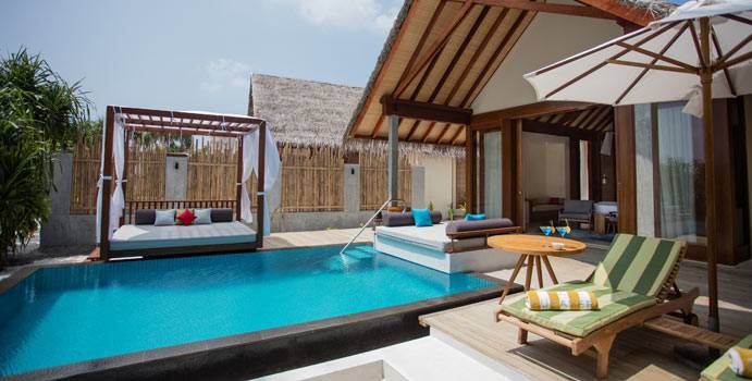 Beach Villa with Pool, Furaveri Maldives