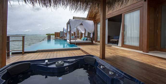 Two Bedroom Water Suite with Pool, Furaveri Maldives