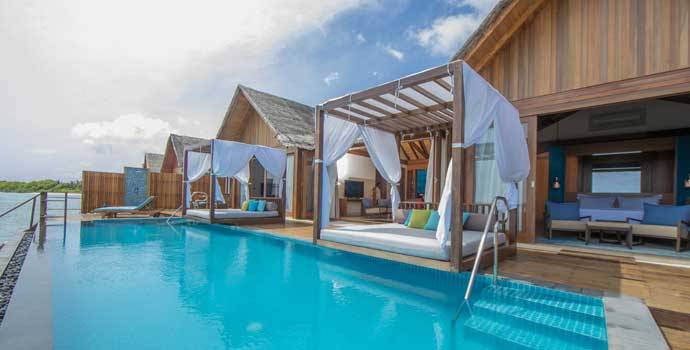 Two Bedroom Water Suite with Pool, Furaveri Maldives