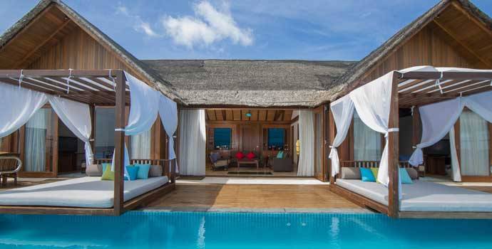 Two Bedroom Water Suite with Pool, Furaveri Maldives