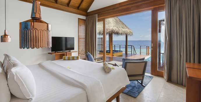 Two Bedroom Water Suite with Pool, Furaveri Maldives