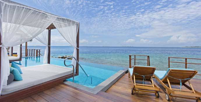 Two Bedroom Water Suite with Pool, Furaveri Maldives