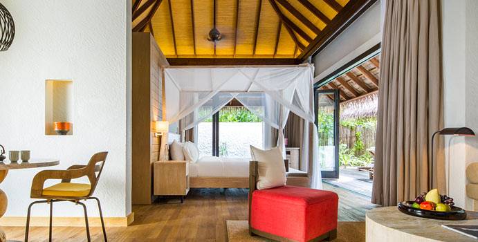 Schlafen, Beach Suite, COMO Maalifushi