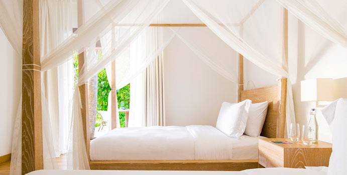 Zweites Schlafzimmer, Two Bedroom Beach Suite, COMO Maalifushi