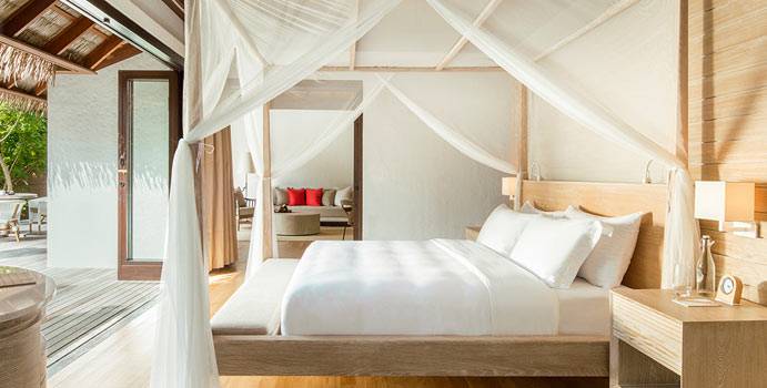 Schlafen, Beach Villa, COMO Maalifushi