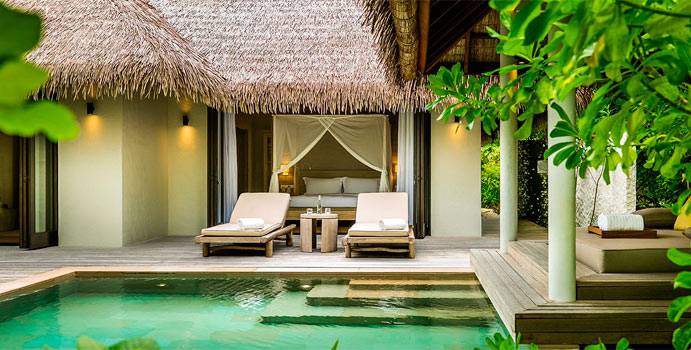Two Bedroom Beach Villa, COMO Maalifushi