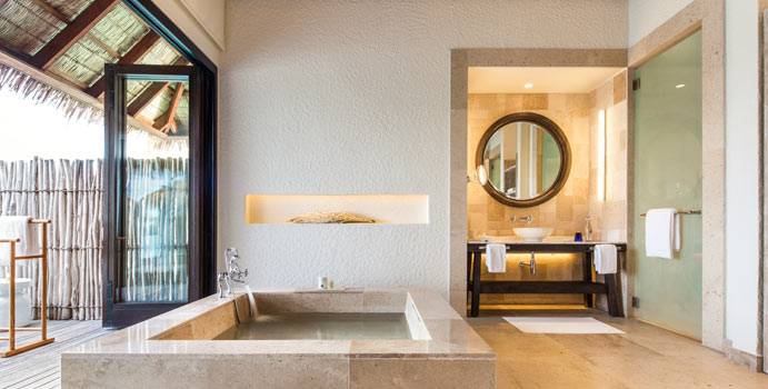 Bad, Water Suite, COMO Maalifushi