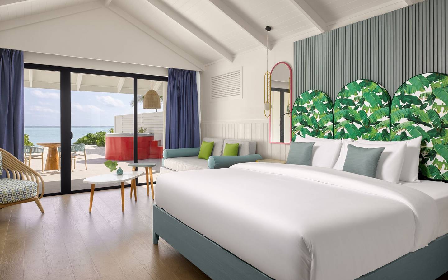 Strandvilla mit Whirlpool