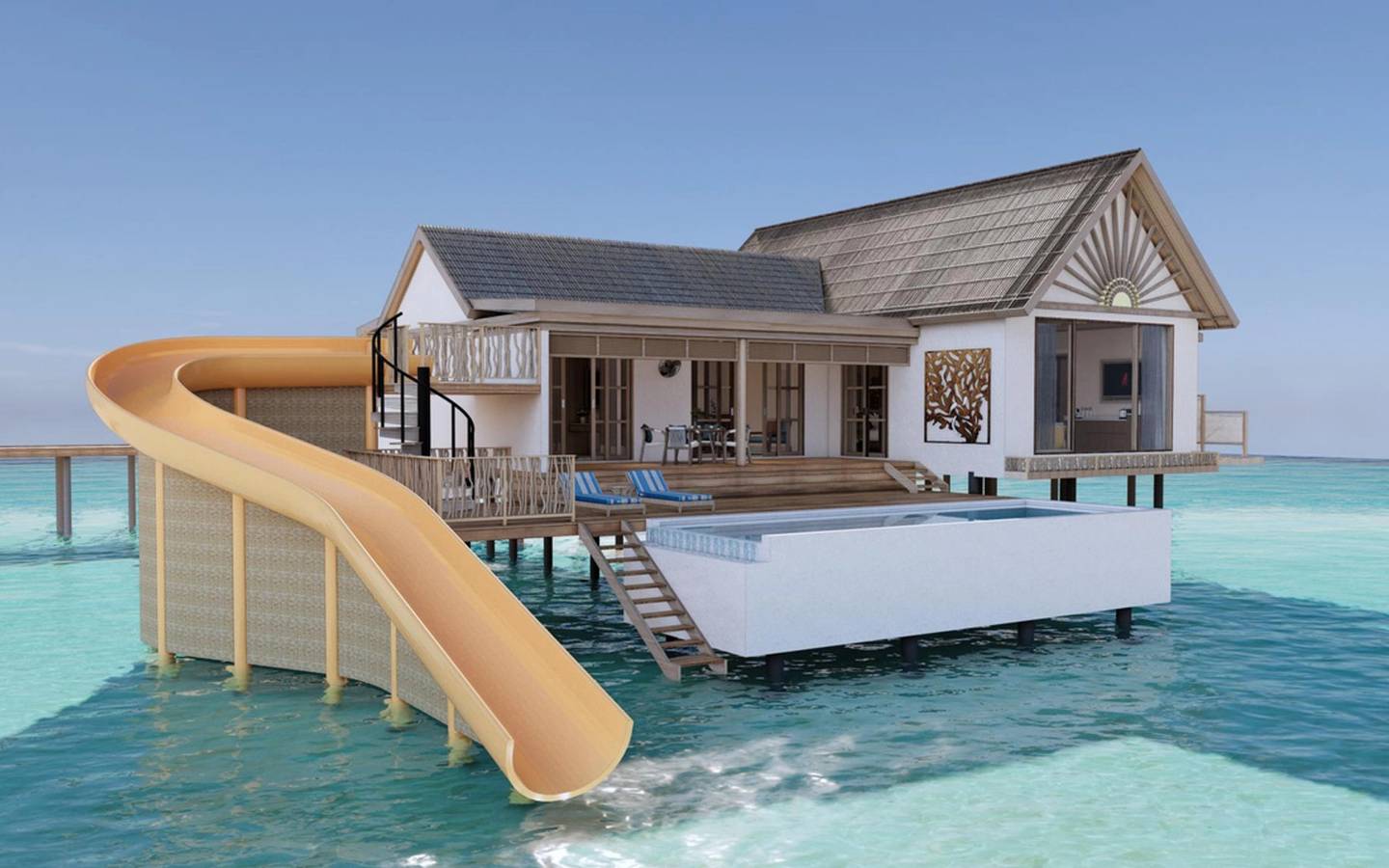 Rah_Gili_Maldives_Water_Pool_Villa_With_Slide