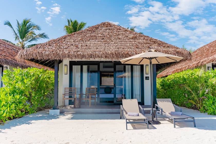 Nooee Maldives Beach Villa Exterior