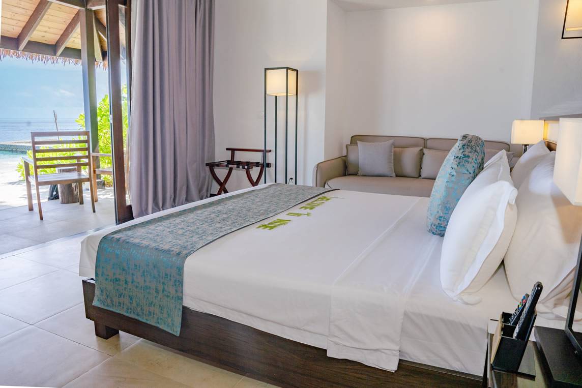 Nooe Maldives - Sunset Beach Villa - Bedroom 2