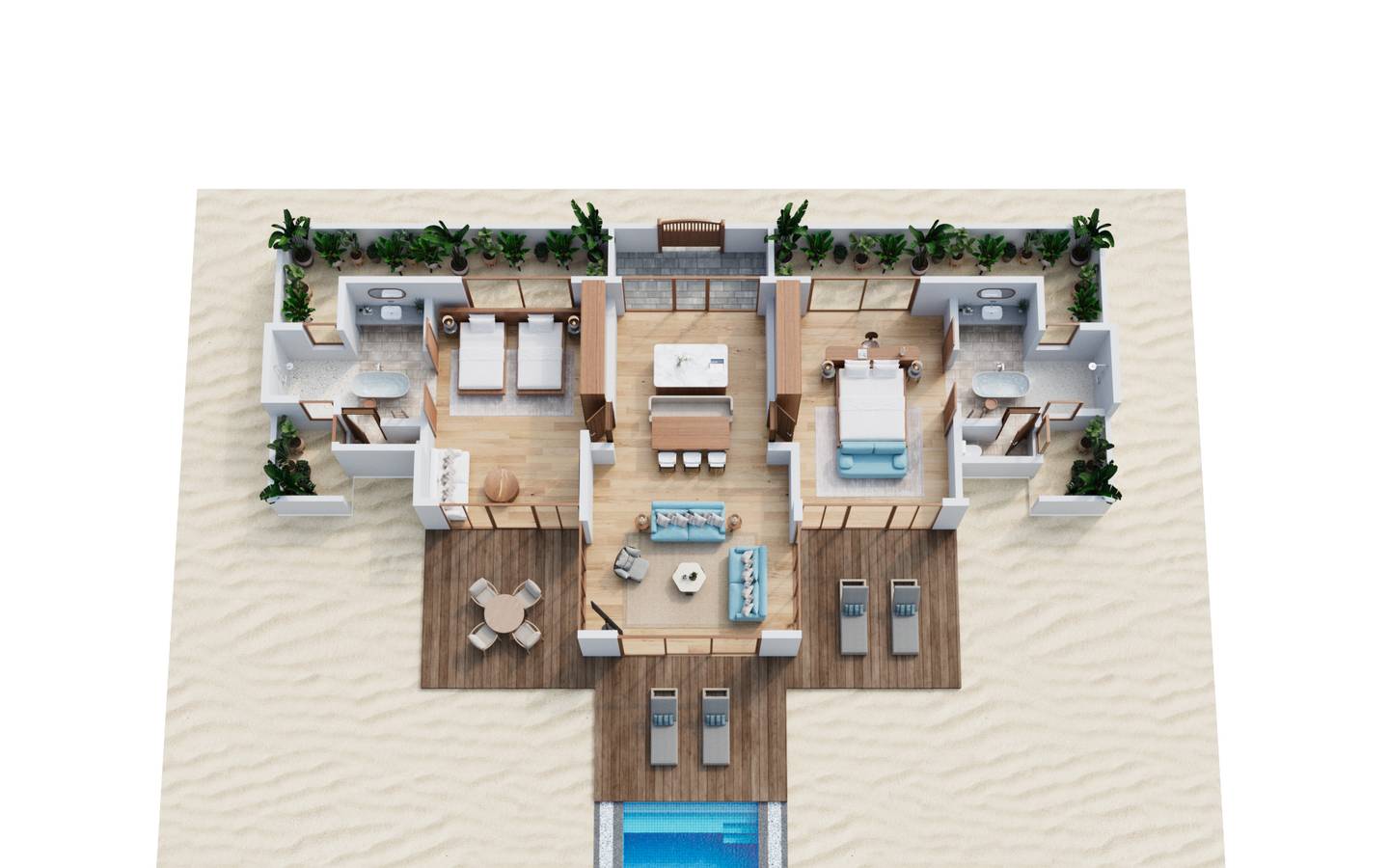 NH_Collection_Maldives_Two_Bedroom_Reethi_Suite_Plan