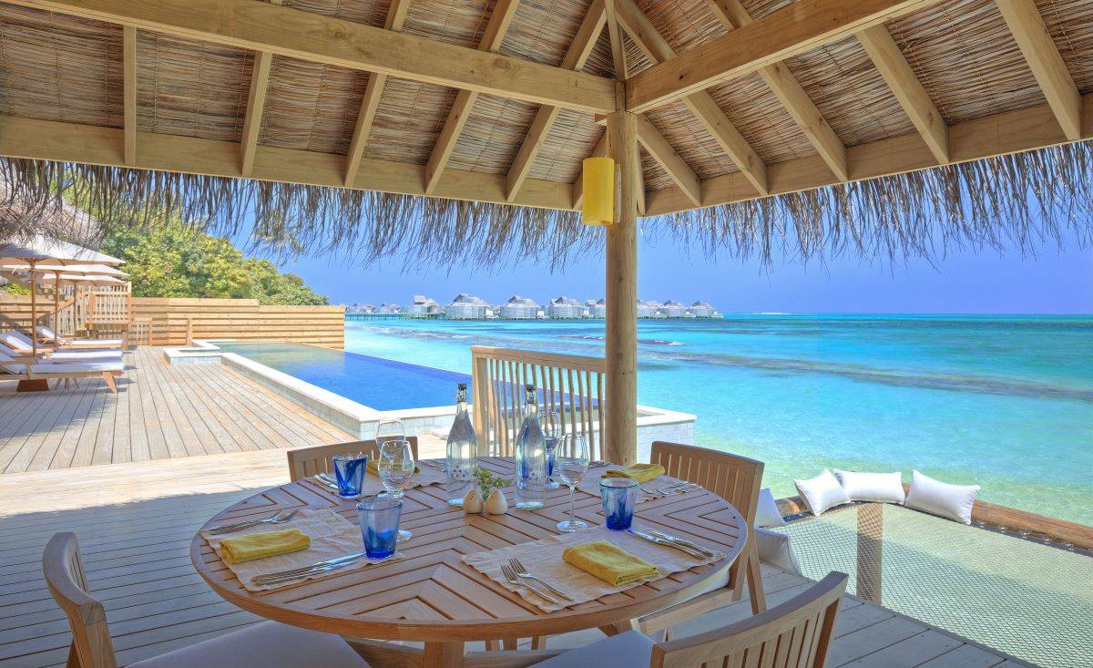 Six Senses Laamu, The Retreat, Terrasse