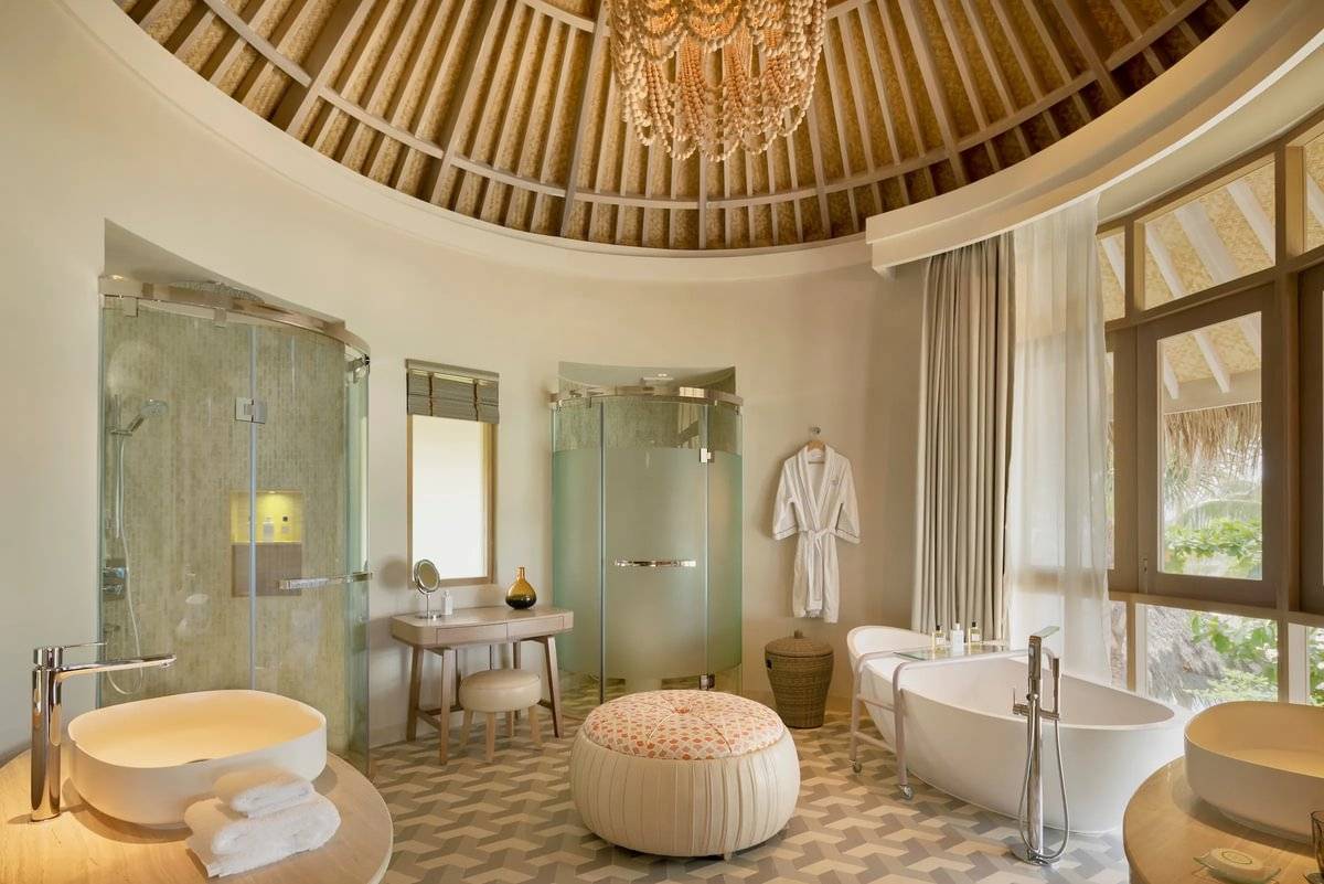 The Nautilus, Malediven, Beach Residence with a Private Infinity Pool, Badezimmer