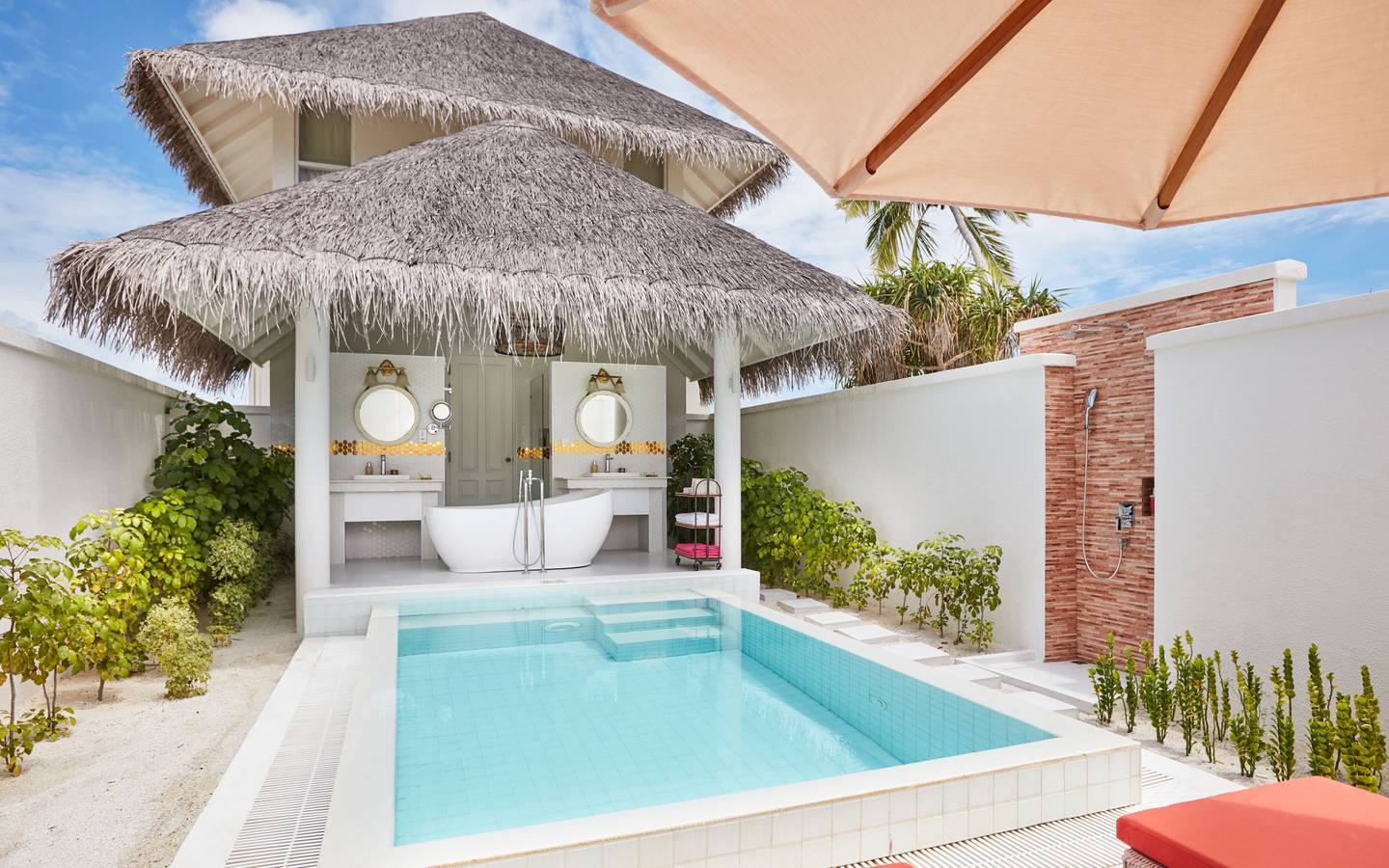 Sun Siyam Iru Veli, Malediven, Grand Beach Suite, Beach Residence with Pool, Pool