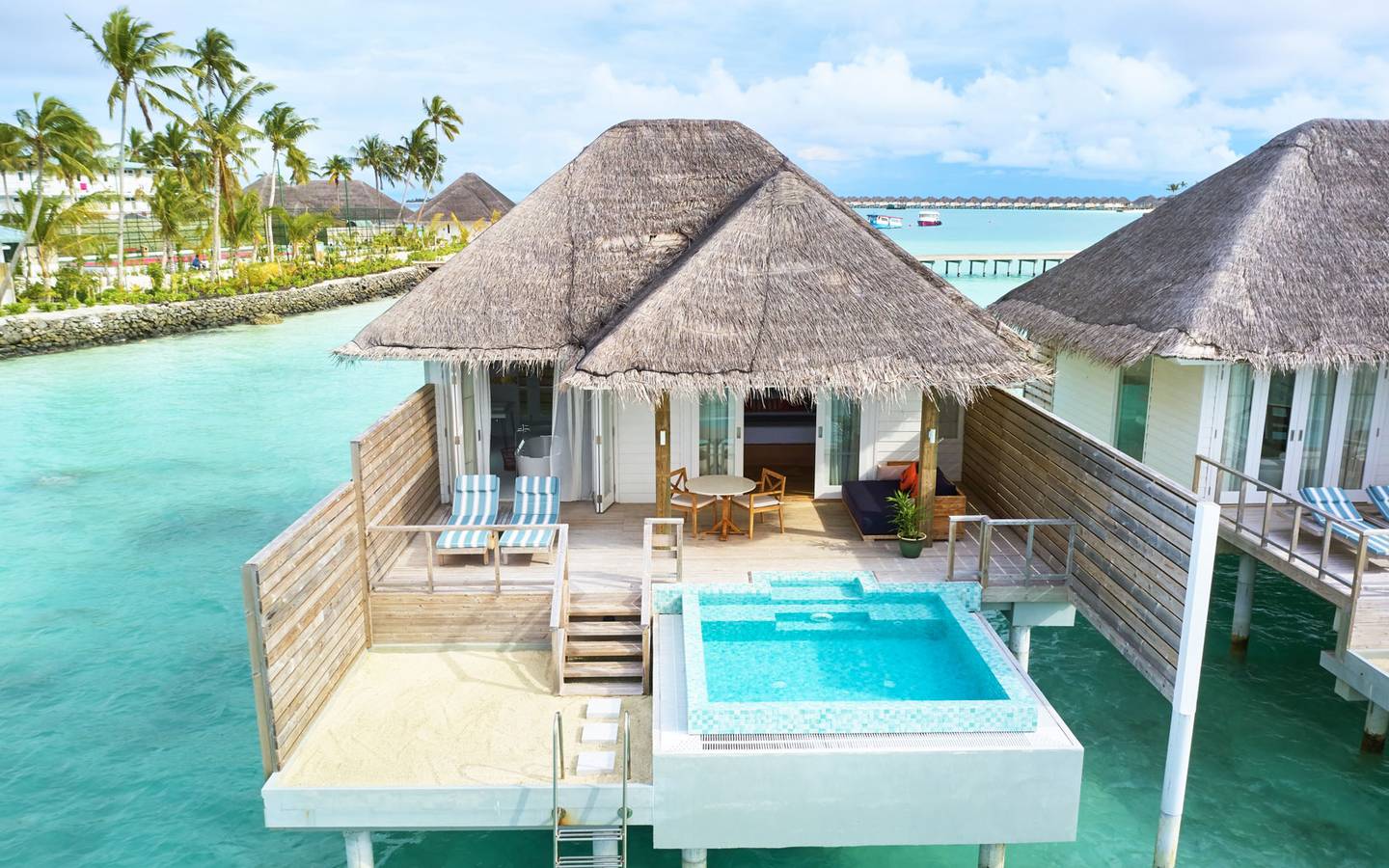 Sun Siyam Iru Veli, Malediven, Dolphin Ocean Villa with Pool, Außenansicht