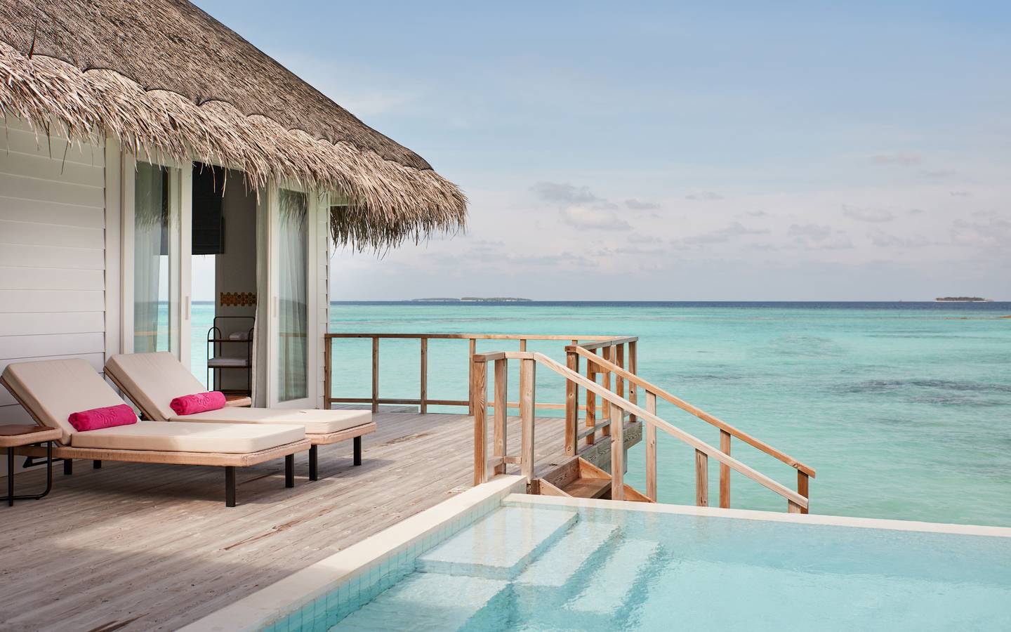 Sun Siyam Iru Veli, Malediven, Ocean Residence with Pool, Terrasse mit Pool