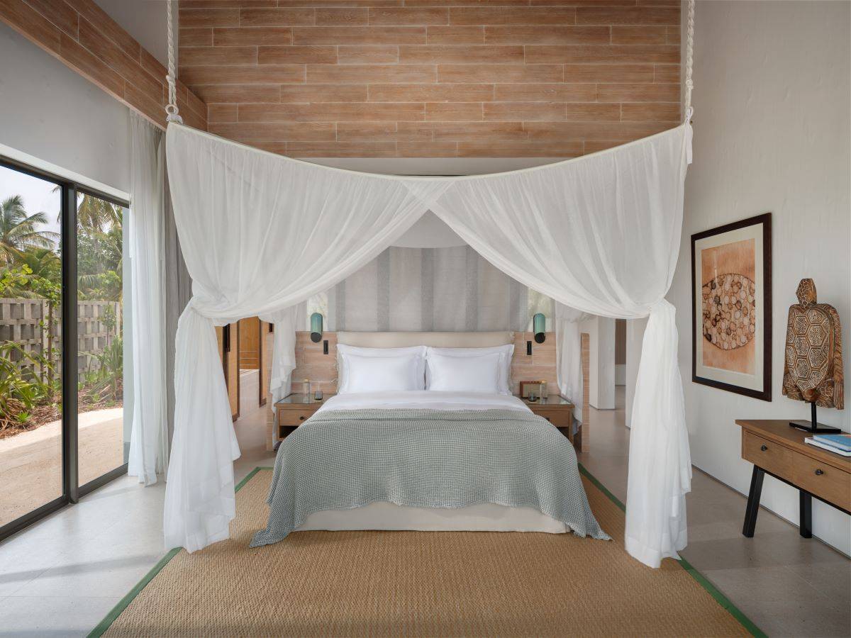 Six Senses Kanuhura, Three Bedroom Beach Reserve, Schlafzimmer 2