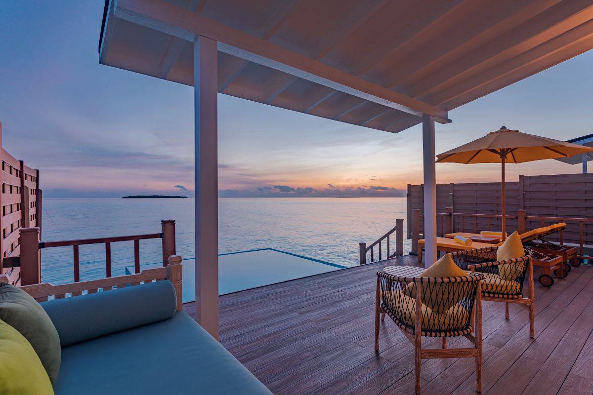 Sunset Pool Water Villa