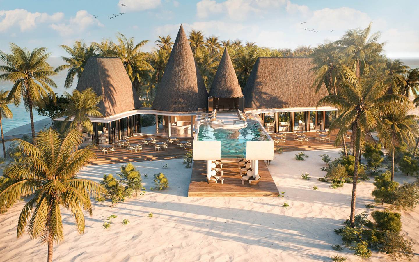 6. Adults-only Rooftop Pool and Sunken Seating