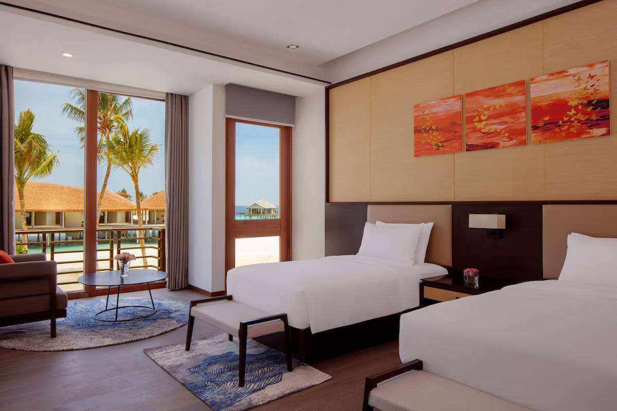 Familienvilla mit 3 Schlafzimmern, Pool, Garten und Lagunenblick